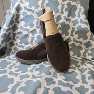 Clarks Cloudsteppers Shoes Womens US 8.5 M # 16712 Brown Leather  Slip On